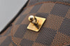 Authentic Louis Vuitton Damier Duomo Hand Boston Bag Purse N60008 LV 5235J