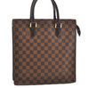 Authentic Louis Vuitton Damier Venice Tote Hand Bag N51145 LV 5236J