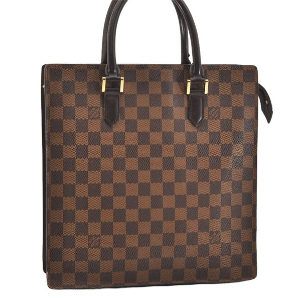 Authentic Louis Vuitton Damier Venice Tote Hand Bag N51145 LV 5236J