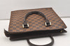 Authentic Louis Vuitton Damier Venice Tote Hand Bag N51145 LV 5236J