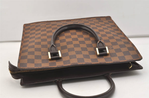 Authentic Louis Vuitton Damier Venice Tote Hand Bag N51145 LV 5236J