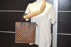 Authentic Louis Vuitton Damier Venice Tote Hand Bag N51145 LV 5236J