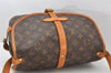 Authentic Louis Vuitton Monogram Saumur 30 Shoulder Cross Bag M42256 LV 5236K