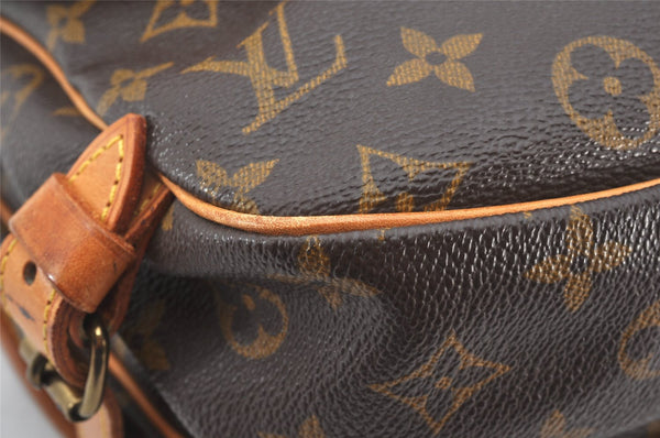 Authentic Louis Vuitton Monogram Saumur 30 Shoulder Cross Bag M42256 LV 5236K
