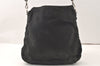 Authentic GUCCI Bamboo Shoulder Hand Bag Purse Nylon Leather Black Junk 5237K
