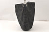 Authentic GUCCI Bamboo Shoulder Hand Bag Purse Nylon Leather Black Junk 5237K