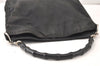 Authentic GUCCI Bamboo Shoulder Hand Bag Purse Nylon Leather Black Junk 5237K