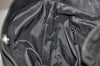 Authentic GUCCI Bamboo Shoulder Hand Bag Purse Nylon Leather Black Junk 5237K