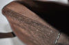 Authentic GUCCI Vintage Hand Tote Bag Purse Leather Brown 5240K
