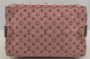 Auth Louis Vuitton Monogram Mini Sac Marie Kate Hand Bag Pink M92506 LV 5241J