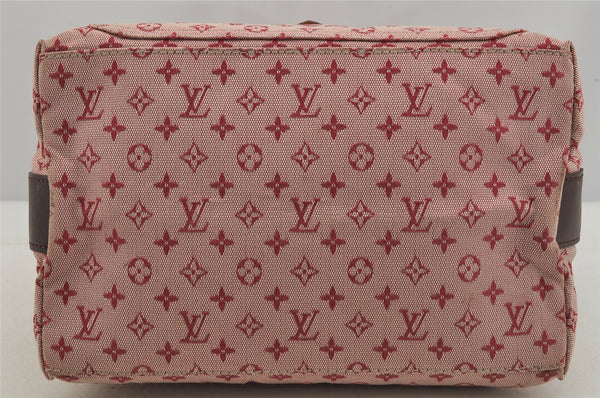 Auth Louis Vuitton Monogram Mini Sac Marie Kate Hand Bag Pink M92506 LV 5241J