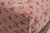 Auth Louis Vuitton Monogram Mini Sac Marie Kate Hand Bag Pink M92506 LV 5241J
