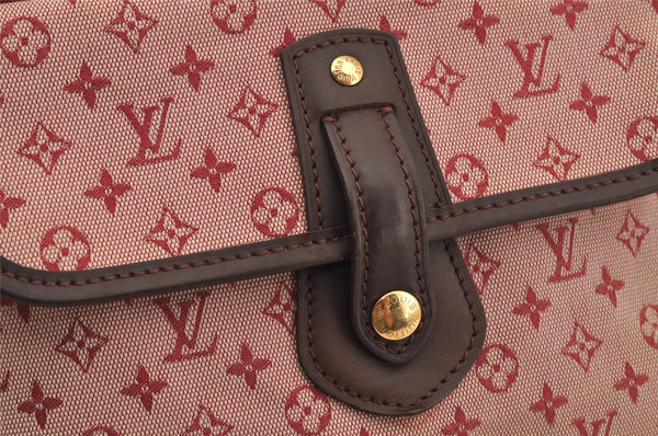 Auth Louis Vuitton Monogram Mini Sac Marie Kate Hand Bag Pink M92506 LV 5241J