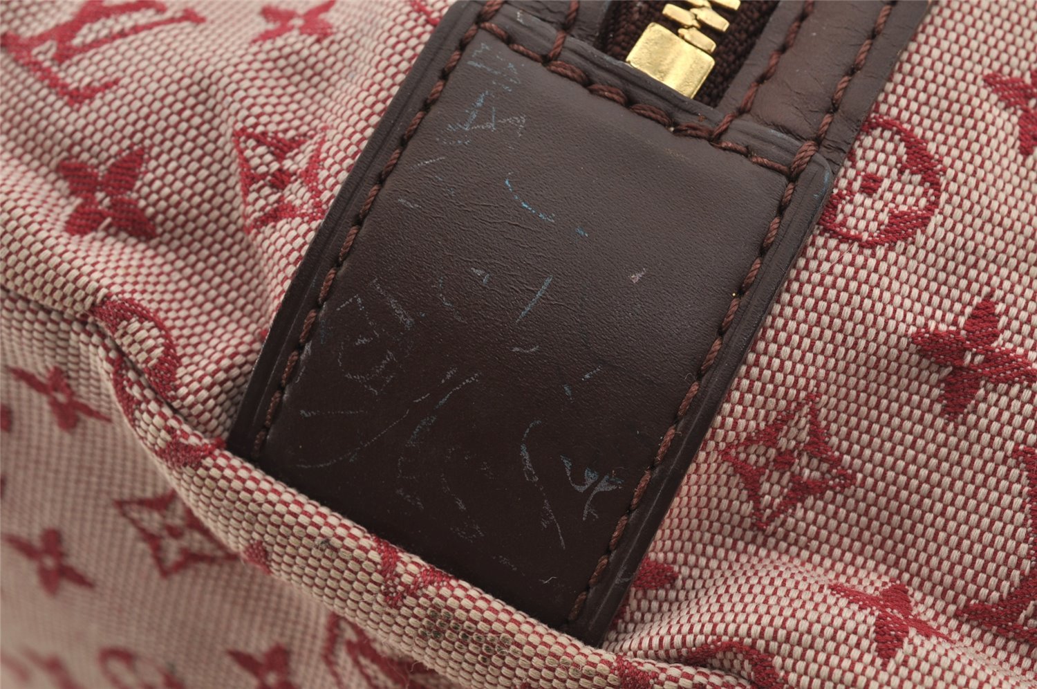 Auth Louis Vuitton Monogram Mini Sac Marie Kate Hand Bag Pink M92506 LV 5241J