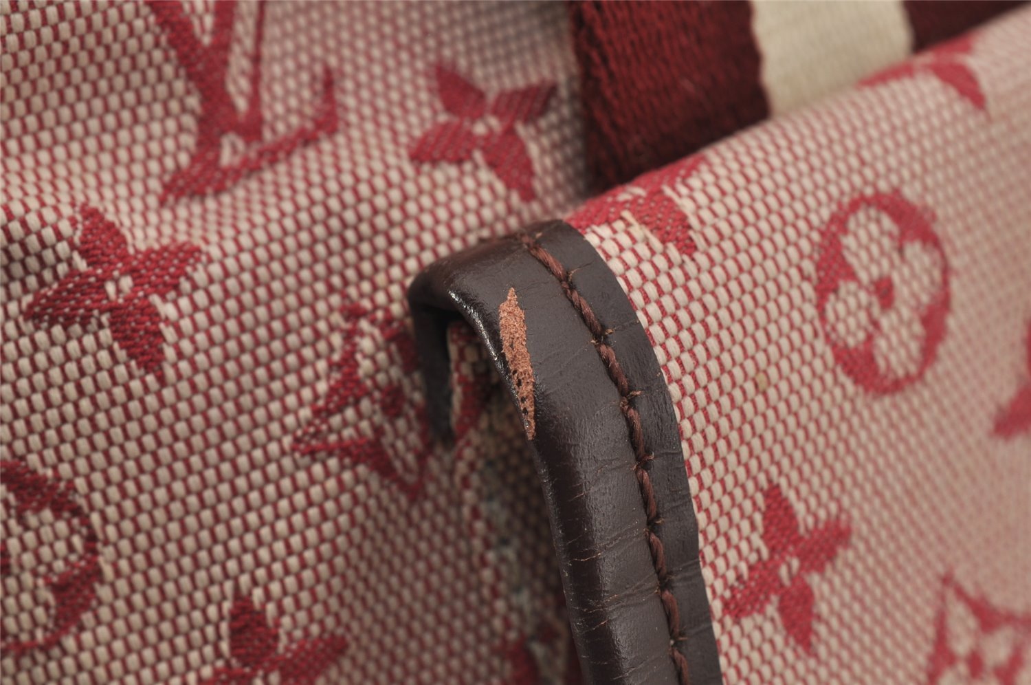 Auth Louis Vuitton Monogram Mini Sac Marie Kate Hand Bag Pink M92506 LV 5241J