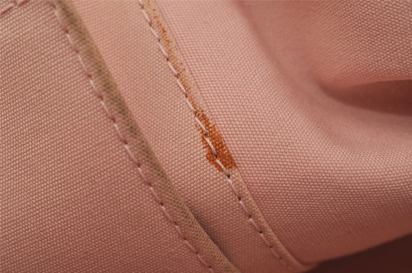 Auth Louis Vuitton Monogram Mini Sac Marie Kate Hand Bag Pink M92506 LV 5241J