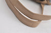 Authentic Christian Dior Cannage Nylon Leather Drawstring Bag Beige Junk 5241K