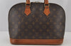 Authentic Louis Vuitton Monogram Alma Hand Bag Purse M51130 LV 5242J