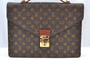 Auth Louis Vuitton Monogram Porte Documents Bandouliere M53338 Briefcase 5243H