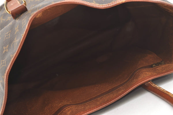 Auth Louis Vuitton Monogram Sac Weekend GM Vintage Tote Bag M42420 LV Junk 5243I