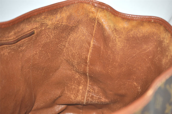 Auth Louis Vuitton Monogram Sac Weekend GM Vintage Tote Bag M42420 LV Junk 5243I