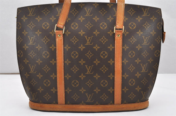 Authentic Louis Vuitton Monogram Babylone Shoulder Tote Bag M51102 LV 5245K