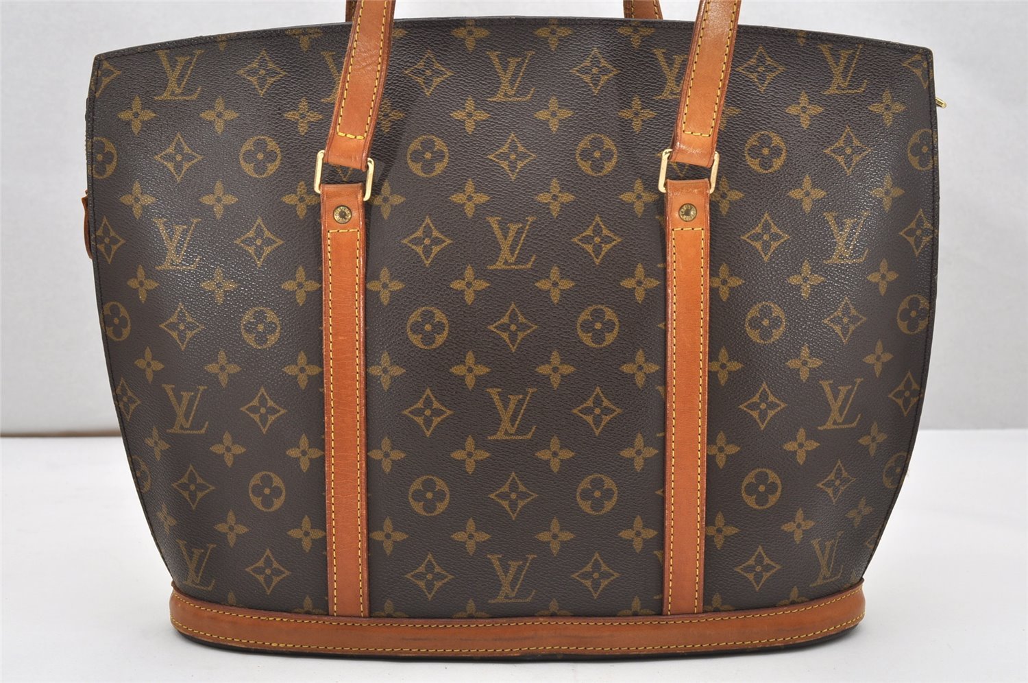 Authentic Louis Vuitton Monogram Babylone Shoulder Tote Bag M51102 LV 5245K