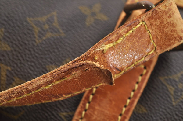 Authentic Louis Vuitton Monogram Sac Souple 45 Hand Boston Bag M41624 LV 5246I