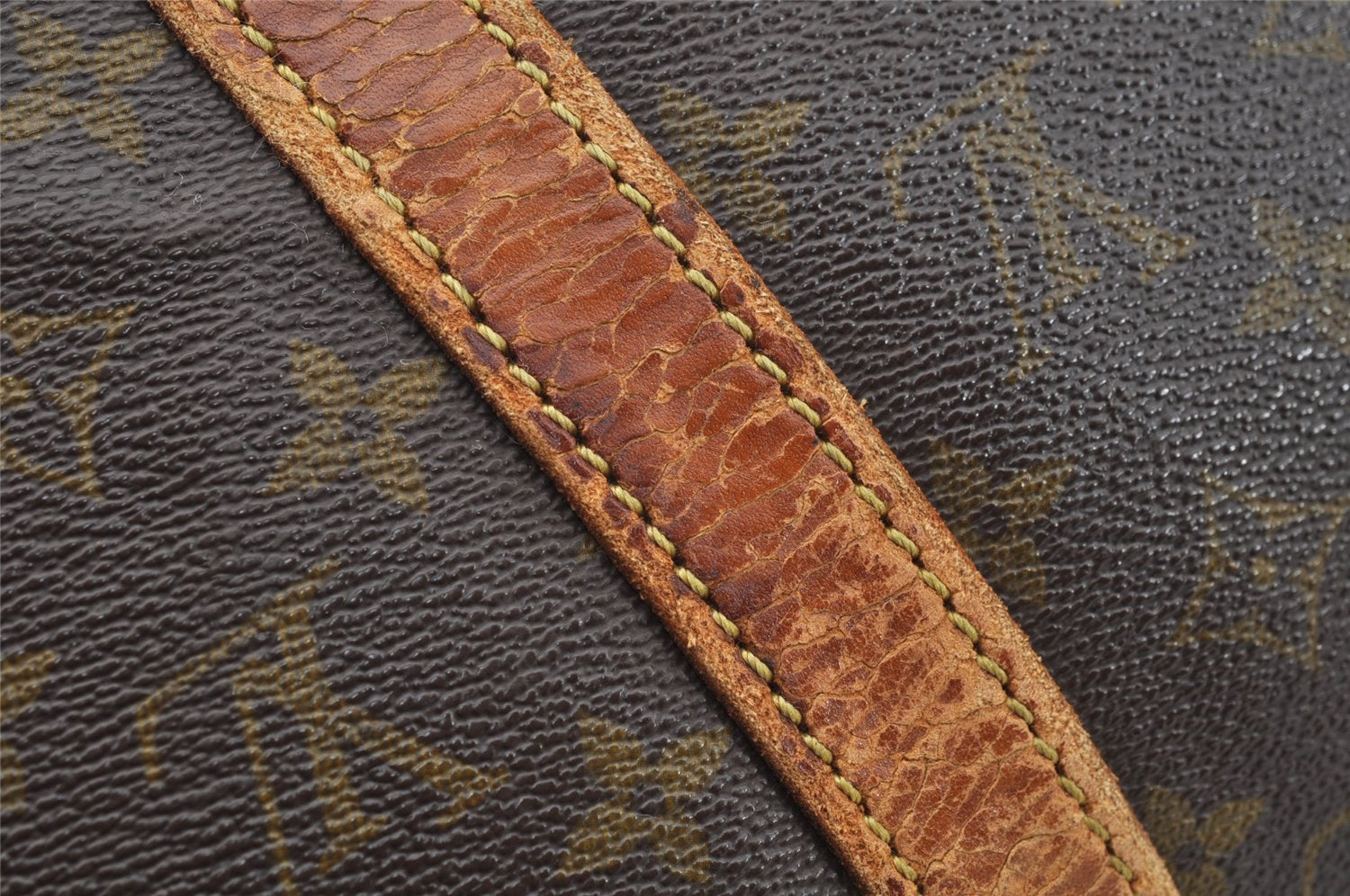 Authentic Louis Vuitton Monogram Sac Souple 45 Hand Boston Bag M41624 LV 5246I