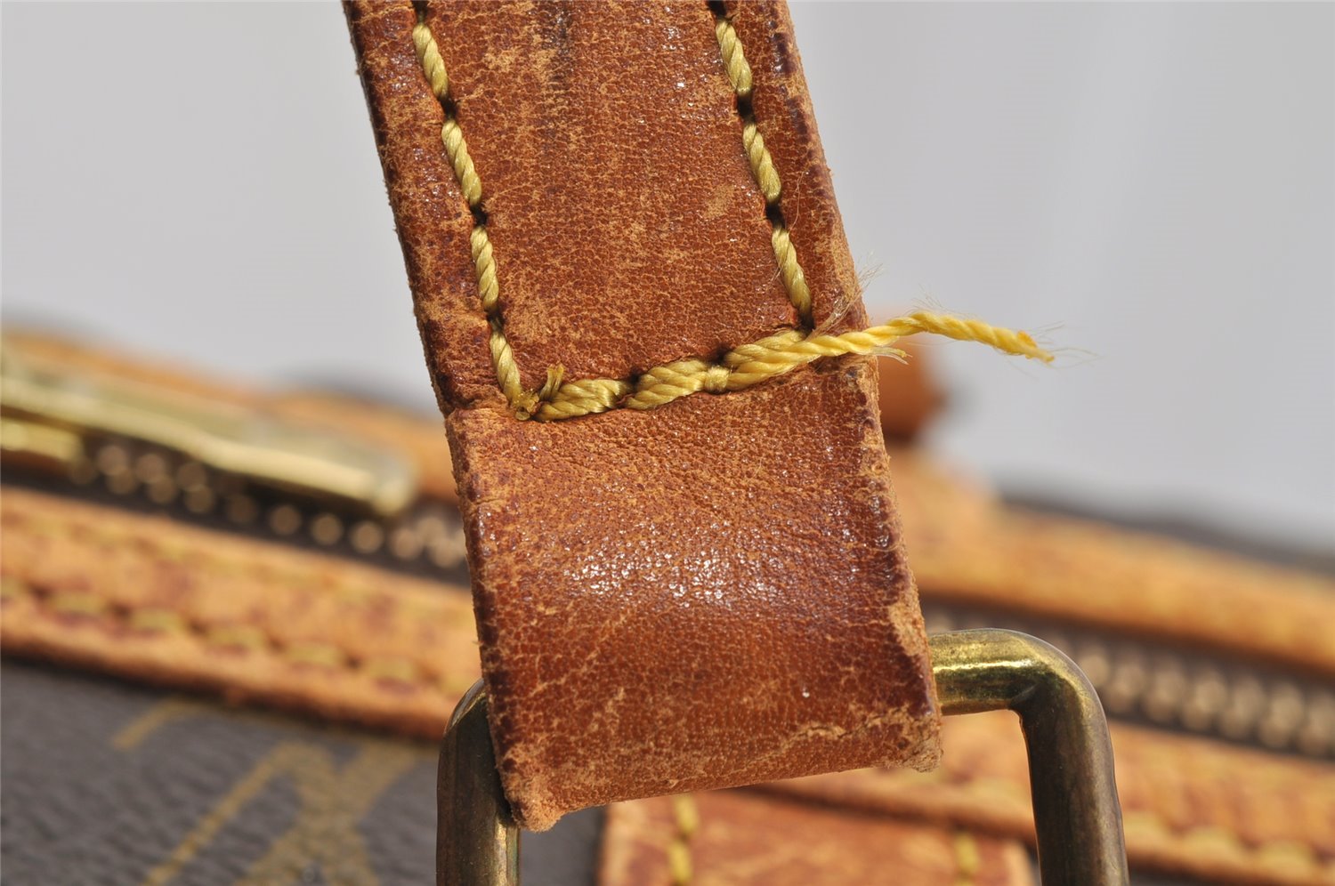 Authentic Louis Vuitton Monogram Sac Souple 45 Hand Boston Bag M41624 LV 5246I