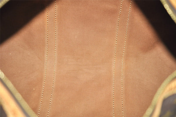 Authentic Louis Vuitton Monogram Sac Souple 45 Hand Boston Bag M41624 LV 5246I