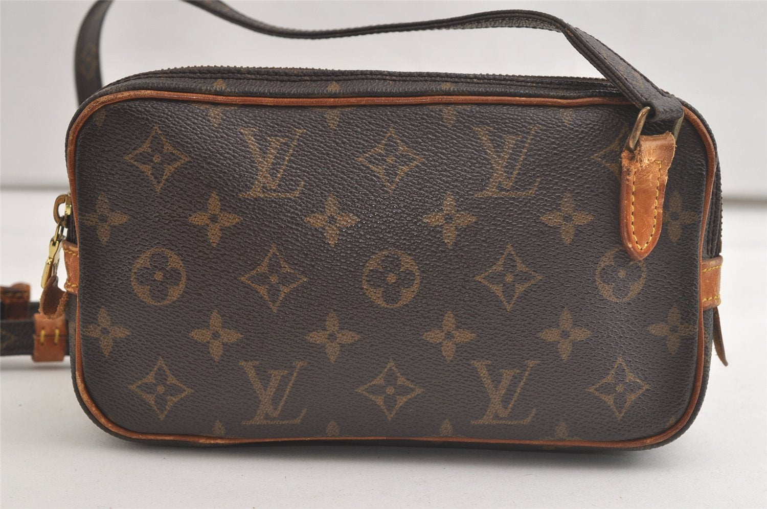 Auth Louis Vuitton Monogram Marly Bandouliere Shoulder Bag M51828 Junk 5246K