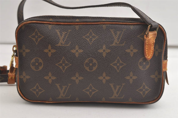 Auth Louis Vuitton Monogram Marly Bandouliere Shoulder Bag M51828 Junk 5246K