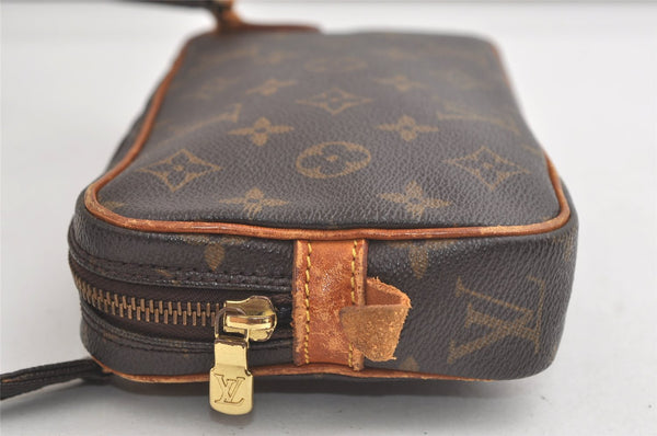 Auth Louis Vuitton Monogram Marly Bandouliere Shoulder Bag M51828 Junk 5246K