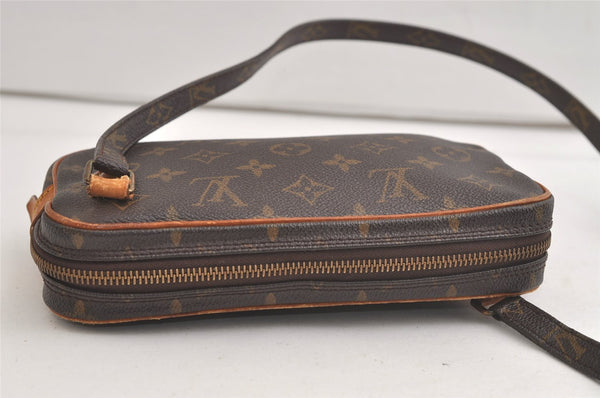 Auth Louis Vuitton Monogram Marly Bandouliere Shoulder Bag M51828 Junk 5246K