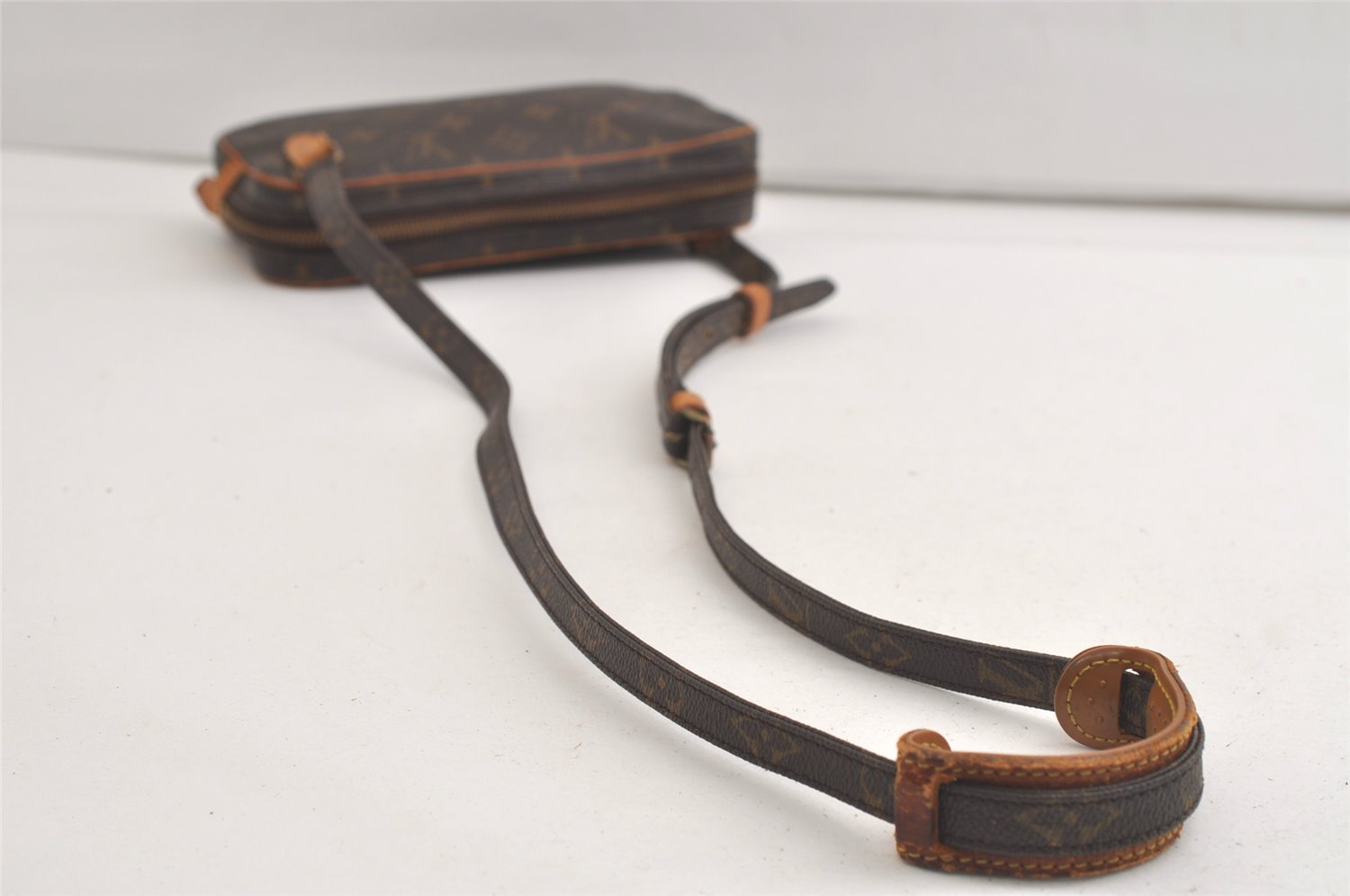 Auth Louis Vuitton Monogram Marly Bandouliere Shoulder Bag M51828 Junk 5246K