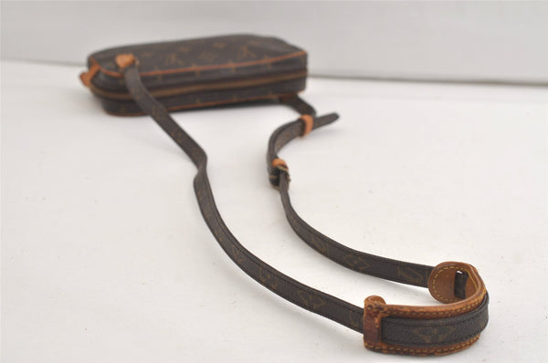 Auth Louis Vuitton Monogram Marly Bandouliere Shoulder Bag M51828 Junk 5246K