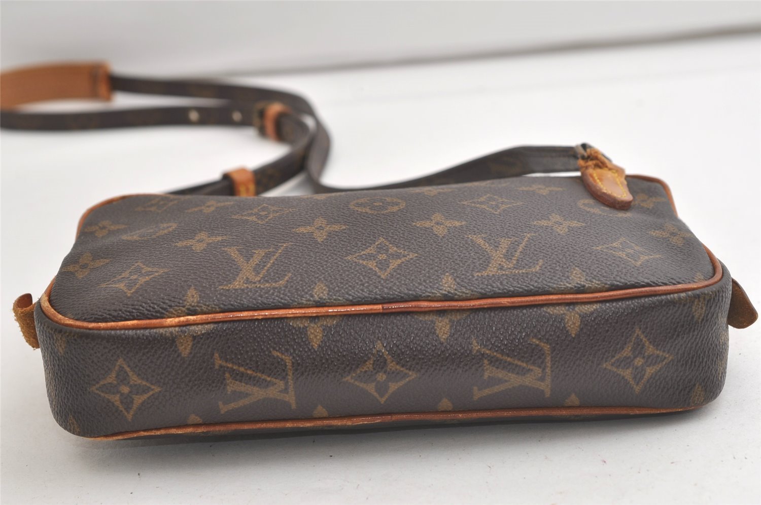 Auth Louis Vuitton Monogram Marly Bandouliere Shoulder Bag M51828 Junk 5246K