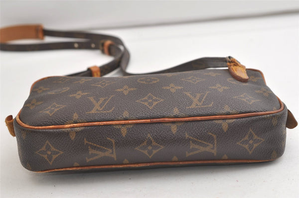 Auth Louis Vuitton Monogram Marly Bandouliere Shoulder Bag M51828 Junk 5246K