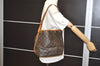 Authentic Louis Vuitton Monogram Petit Noe M42226 Shoulder Drawstring Bag 5247I