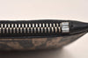Authentic GUCCI GG Caleido Clutch Hand Bag GG PVC Leather 411768 Black 5247K