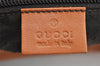 Authentic GUCCI Vintage Shoulder Tote Bag Canvas Leather Orange 5248I