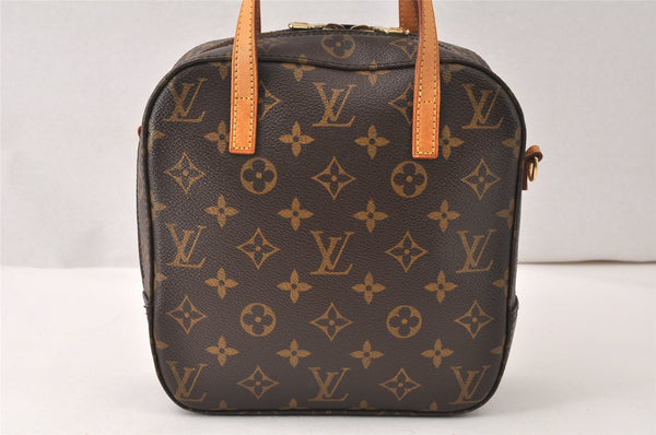 Authentic Louis Vuitton Monogram Spontini 2Way Shoulder Hand Bag M47500 LV 5249K