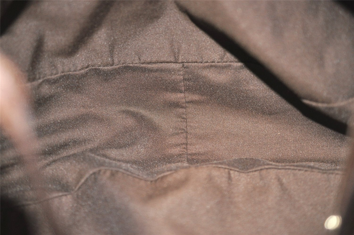 Authentic GUCCI Abbey Shoulder Tote Bag GG Canvas Leather 130736 Brown 5250J