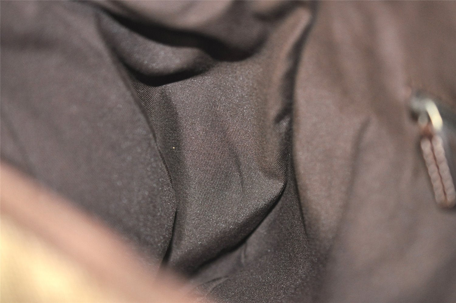 Authentic GUCCI Abbey Shoulder Tote Bag GG Canvas Leather 130736 Brown 5250J