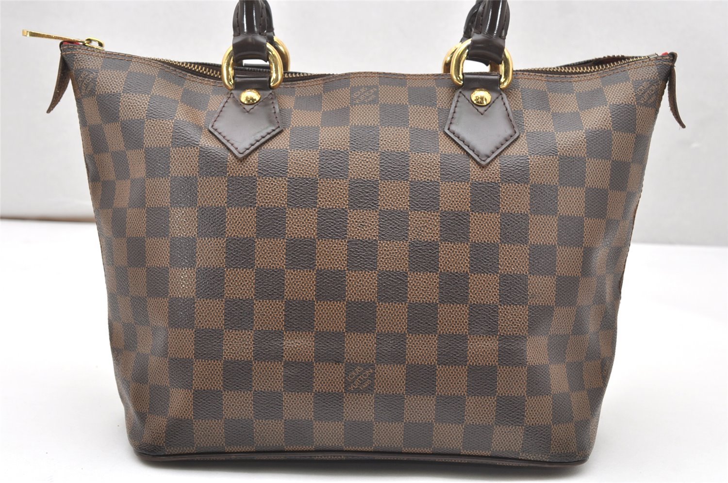 Authentic Louis Vuitton Damier Saleya PM Shoulder Tote Bag N51183 LV 5250K