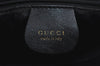 Authentic GUCCI Bamboo Vintage 2way Hand Shoulder Bag Leather Black Junk 5254I