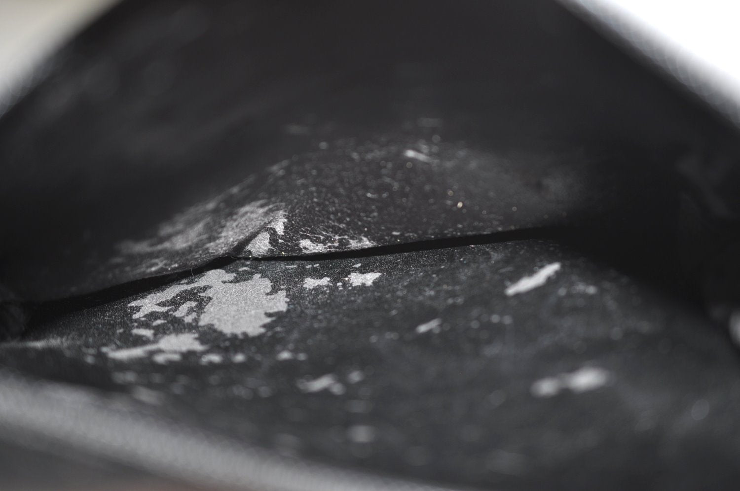 Authentic GUCCI Bamboo Vintage 2way Hand Shoulder Bag Leather Black Junk 5254I