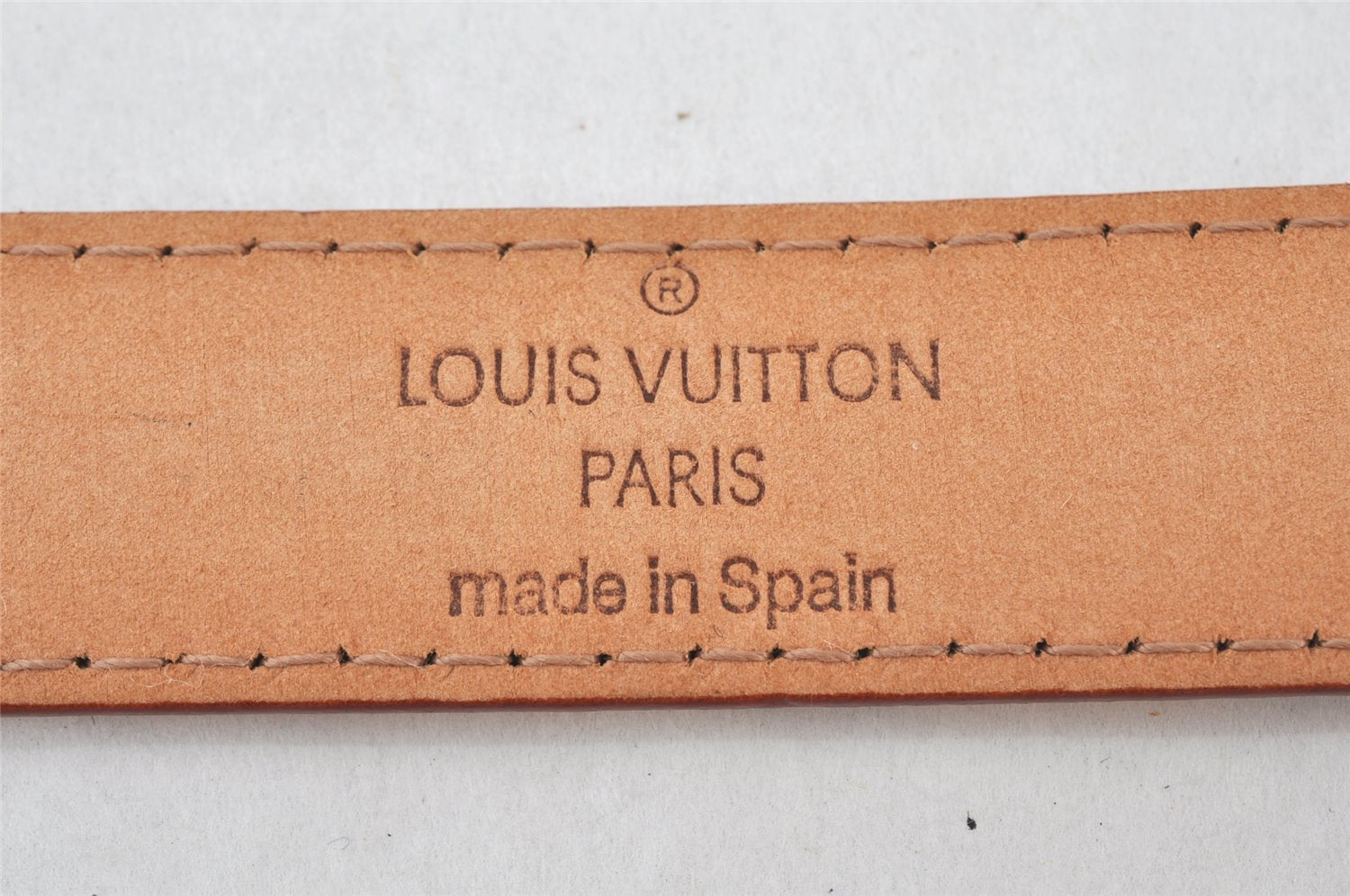 Louis Vuitton Monogram Multicolor Ceinture Belt White 70cm 27.6