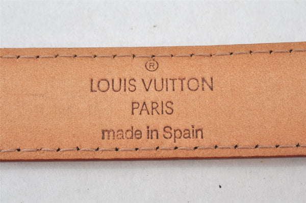 Louis Vuitton Monogram Multicolor Ceinture Belt White 70cm 27.6" M9272 LV 5254K